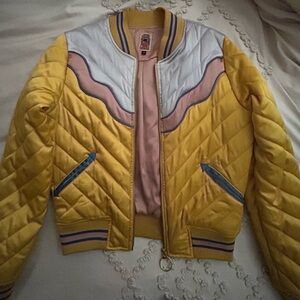 Classic Rock Couture Rising Sun Bomber Jacket size Small